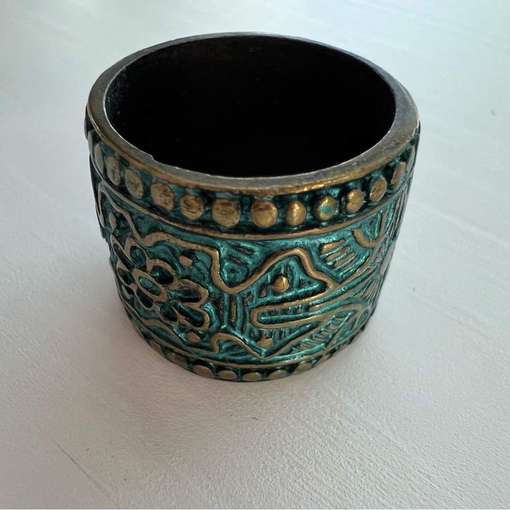 Gold Tone Bohemian Fashion Ring